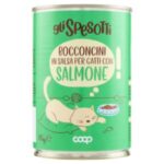 Храна за котки хапки със сьомга 415 г COOP Италия