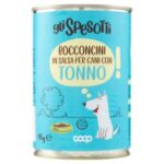 Храна за кучета с риба тон и моркови 415 г COOP Италия