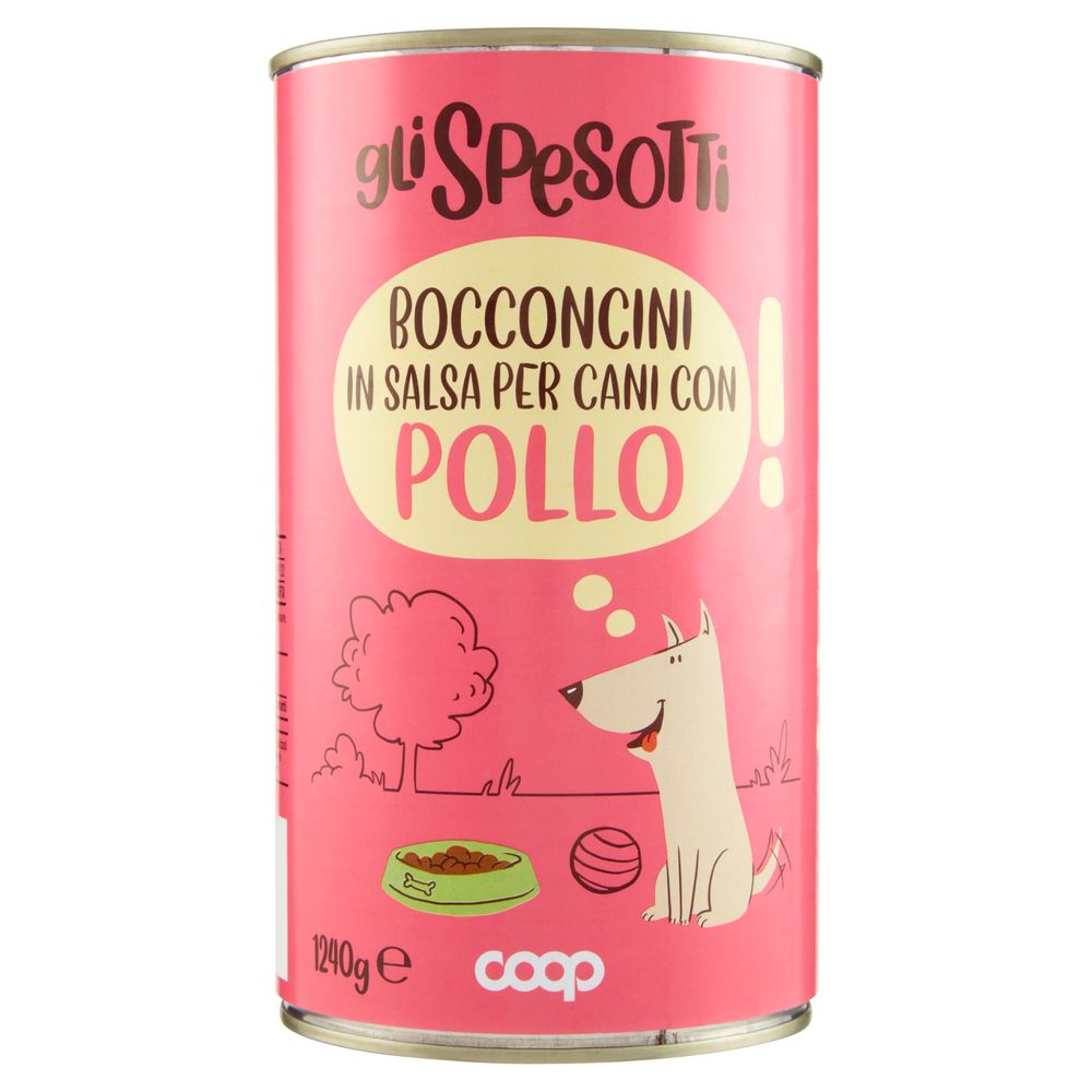 храна за кучета с пиле COOP Италия 1.240 кг