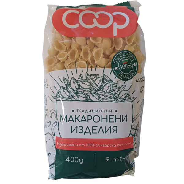 Макарони КООП миди големи 400г