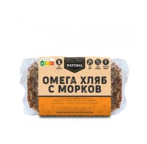 Омега хляб с моркови 300 г