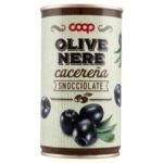 Черни маслини COOP Касерена 340 г без костилка в буркан