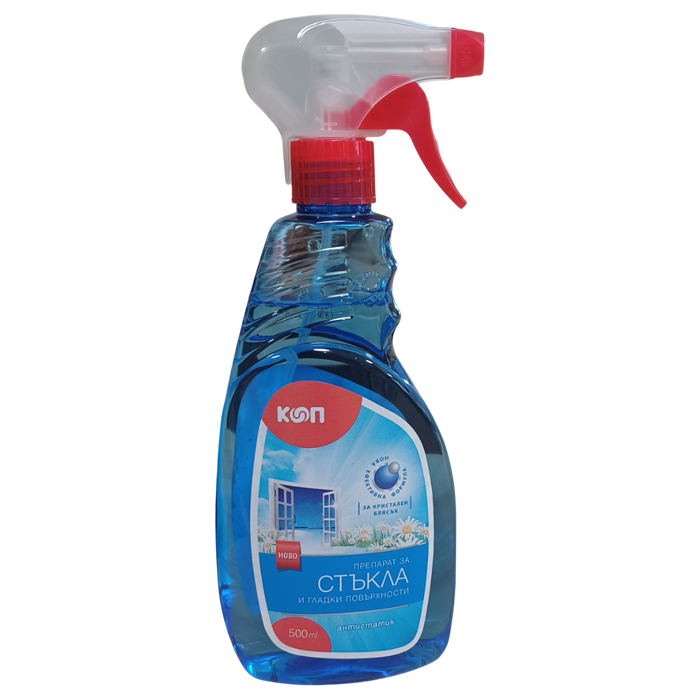 Препарат за стъкла 500мл КООП