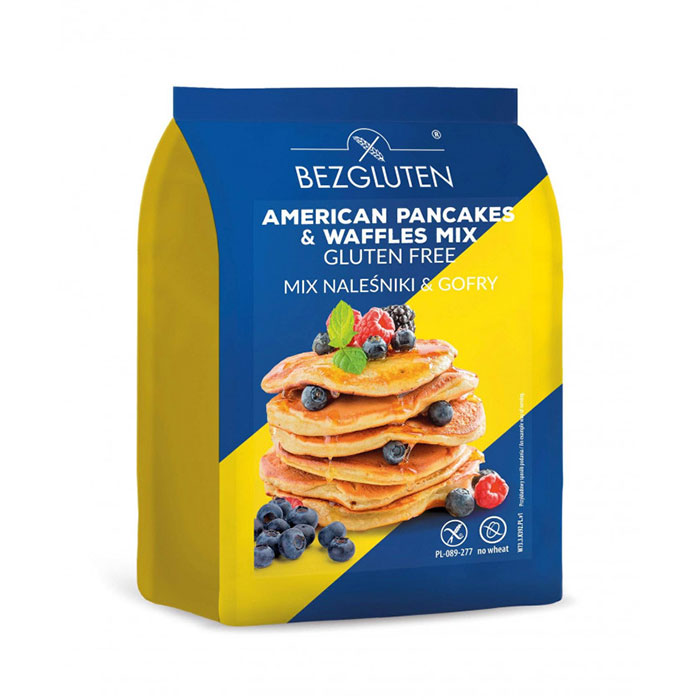 Микс за палачинки и гофрети 300 г Bezgluten