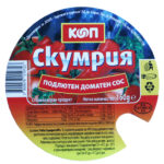 Скумрия в подлютен доматен сос 160 г КООП