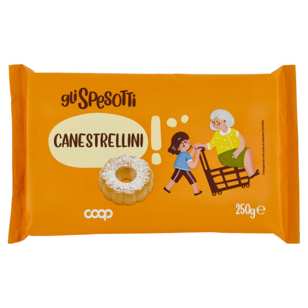 Бисквити Канестрели 250 г COOP