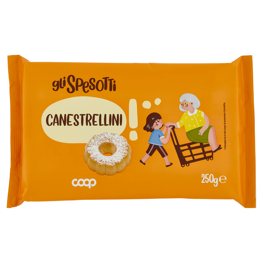 Бисквити Канестрели 250 г COOP