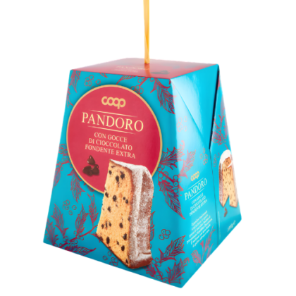 Пандоро с шоколадови парченца 1 кг COOP