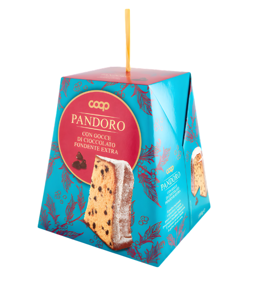 Пандоро с шоколадови парченца 1 кг COOP