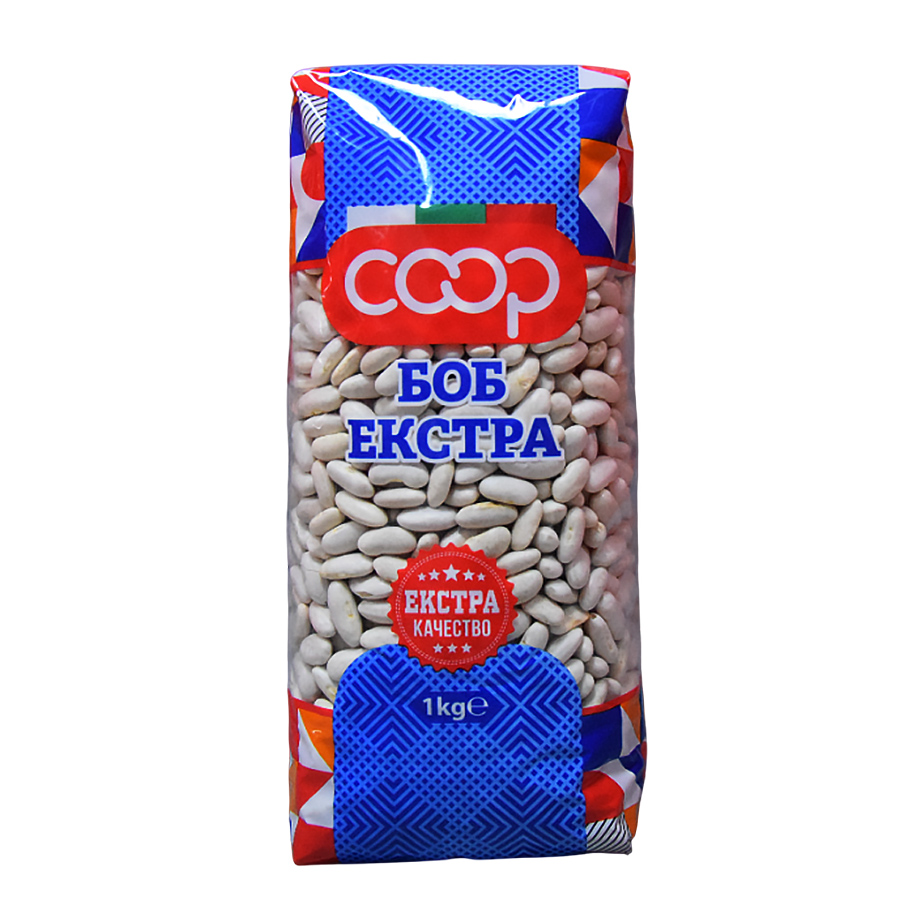 Боб екстра КООП 1 кг