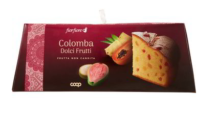 Козунак Коломба със сладки плодове 1 кг