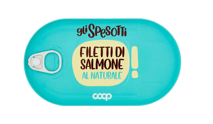 Филе от сьомга в собствен сос 170 г COOP