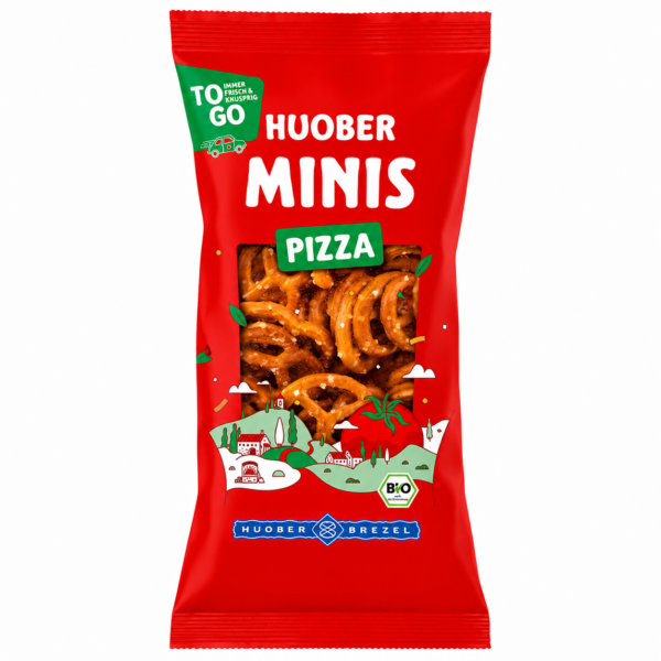 Био претцели с вкус на пица Huober 75 г