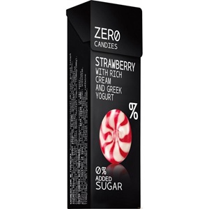 Lavdas ZERO Candies Strawberry Yoghurt 32 г – бонбони без захар с вкус на ягода и гръцко кисело мляко