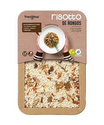 Ризото с гъби Trevijano – веган безглутеново ризото с манатарки и зеленчуци