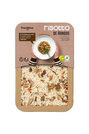Ризото с гъби Trevijano – веган безглутеново ризото с манатарки и зеленчуци